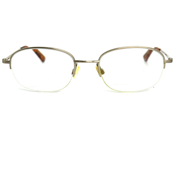 Flexon Twain 600 710 Gold Rectangle Eyeglasses Frames 53-20 140 Men H19460 - Picture 1 of 8